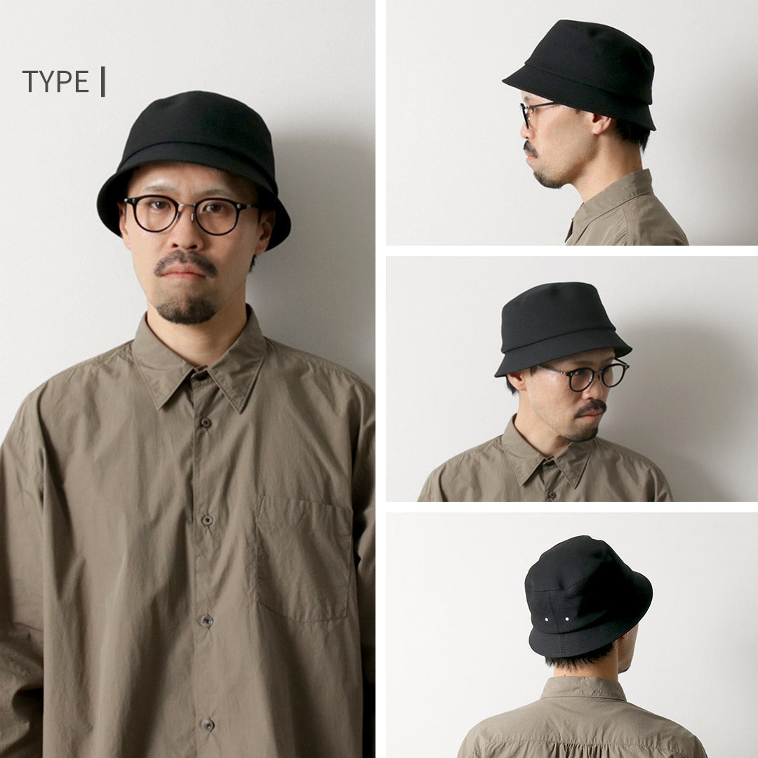 O/EIGHTH / Wool Gabardine Hat