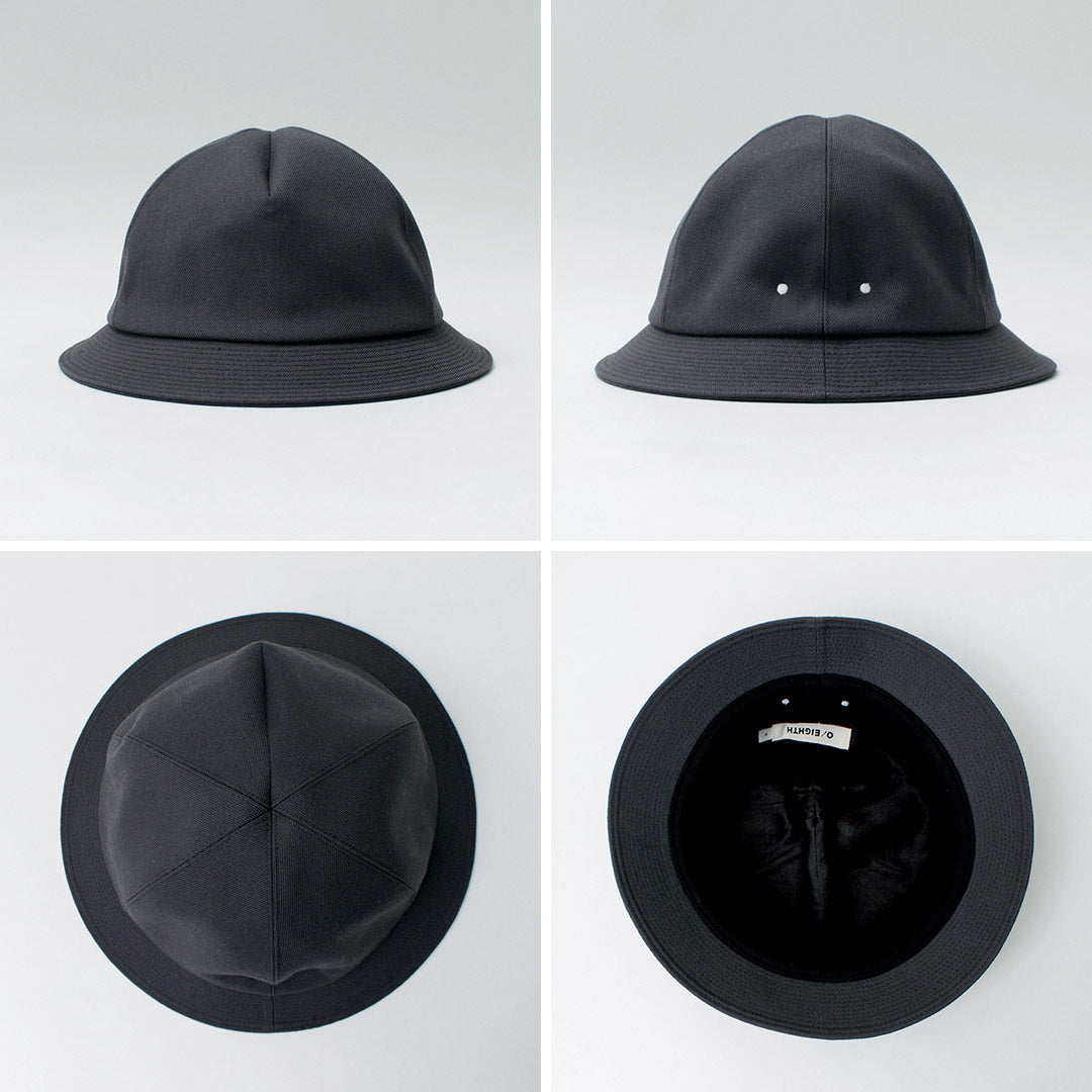 O/EIGHTH / Wool Gabardine Hat