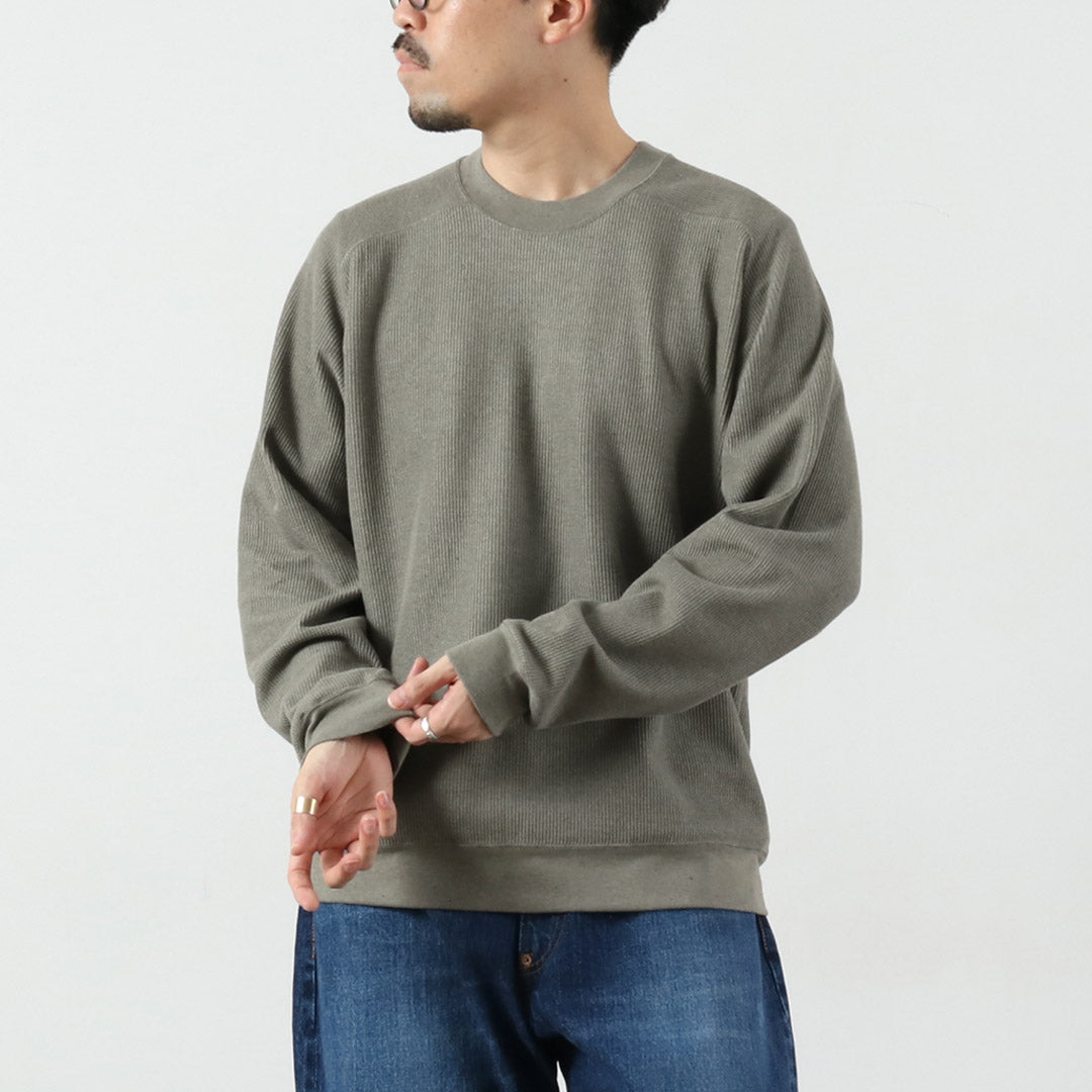 Sudadera SIN TEÑIR / Waffle Algodón orgánico de colores