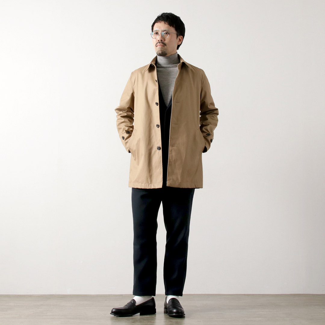 RE MADE IN TOKYO JAPAN / Super 140 Wool Melton Easy Slacks