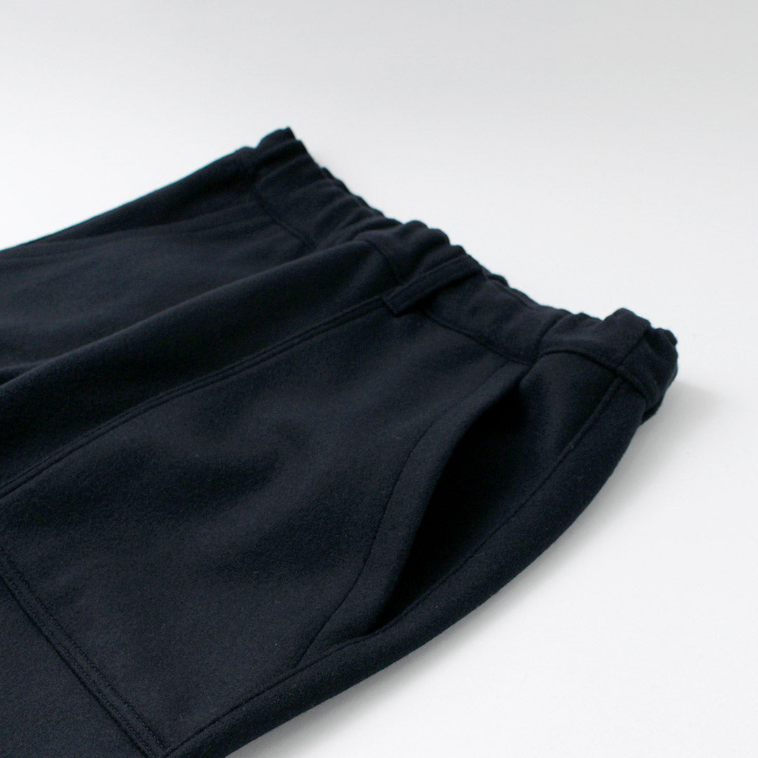 RE MADE IN TOKYO JAPAN / Super 140 Wool Melton Easy Slacks