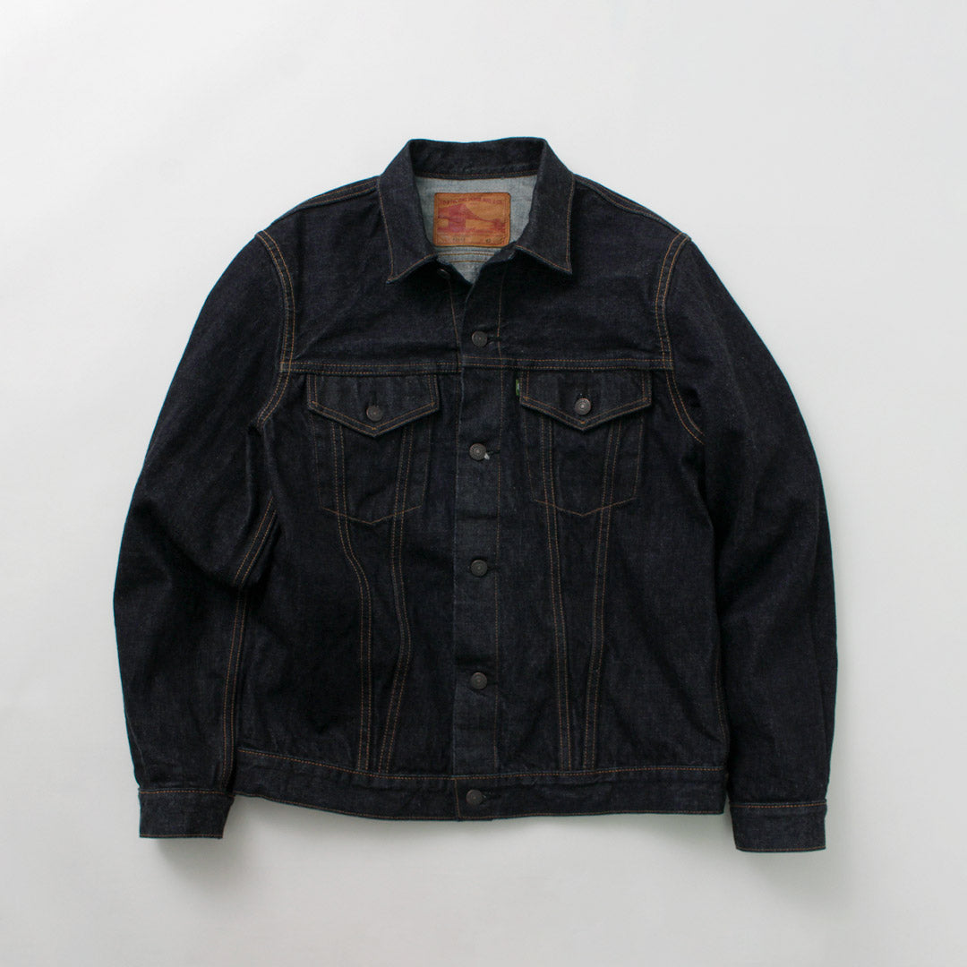 Fábrica de fob / selvage denim 3ra chaqueta