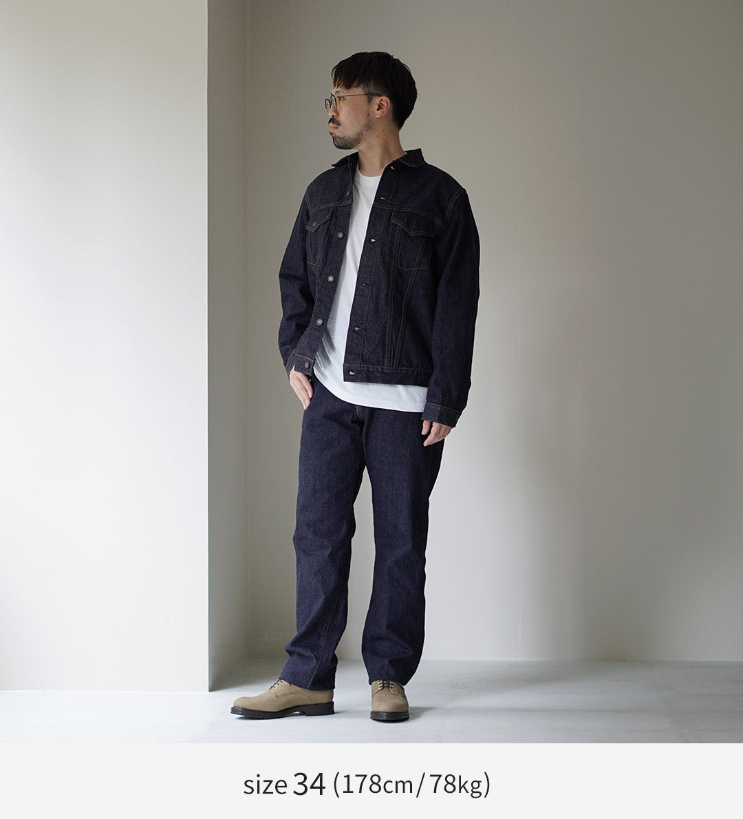 FOB FACTORY / Selvage Denim Tapered 5P Pants