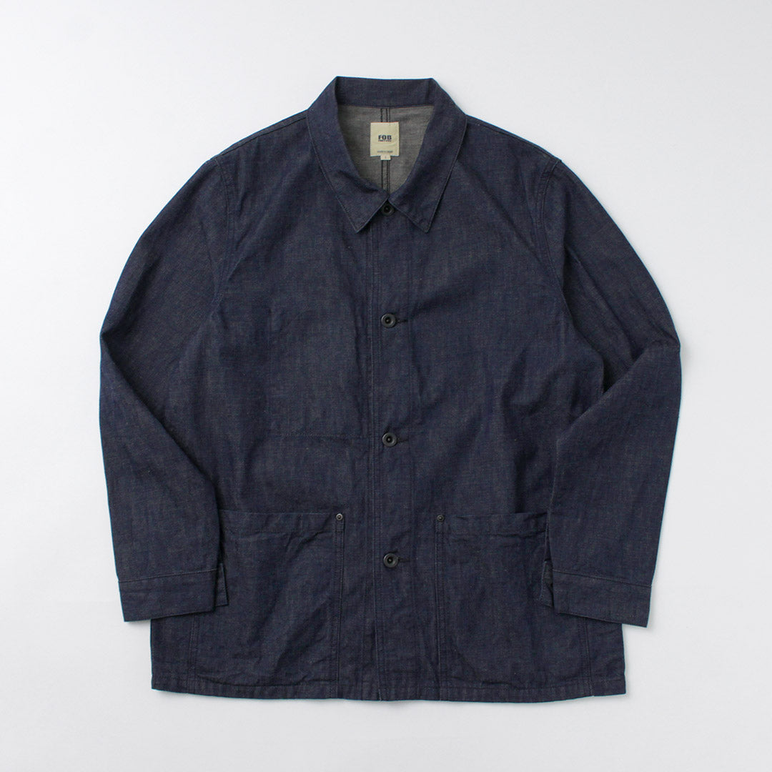 Fob Factory / F2447 Denim Coverall