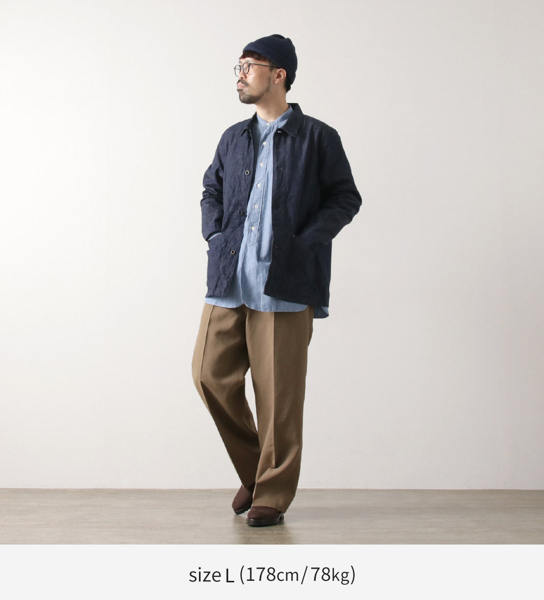 FOB FACTORY / F2447 Denim Coverall