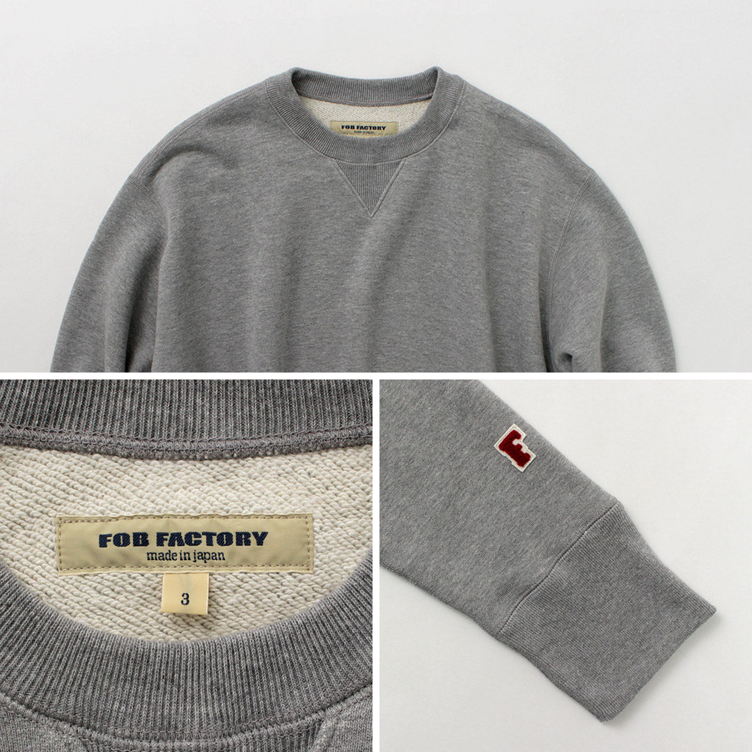 FOB FACTORY / F7098 Crewneck Sweatshirt