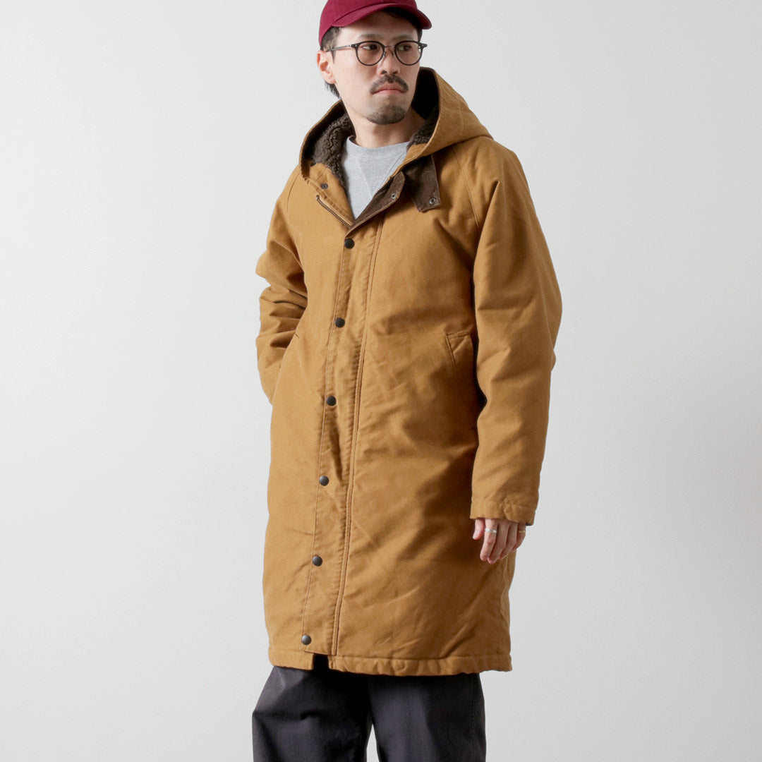 FOB FACTORY / F2450 Moleskin Hood Coat