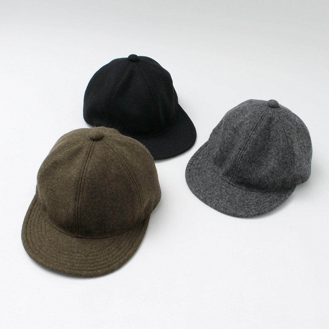 HIGHER / Melton Long Brim Cap