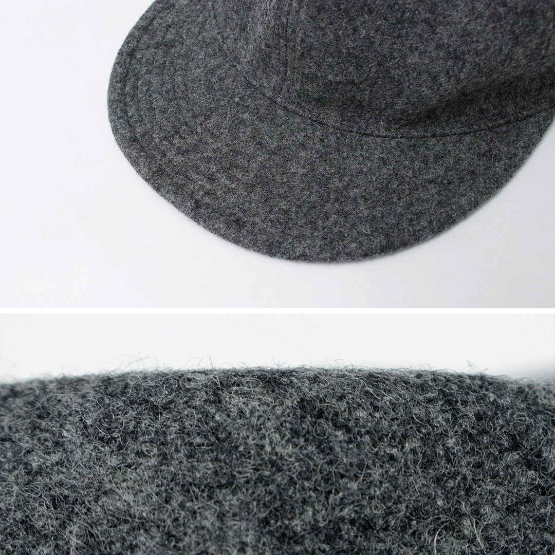 HIGHER / Melton Long Brim Cap