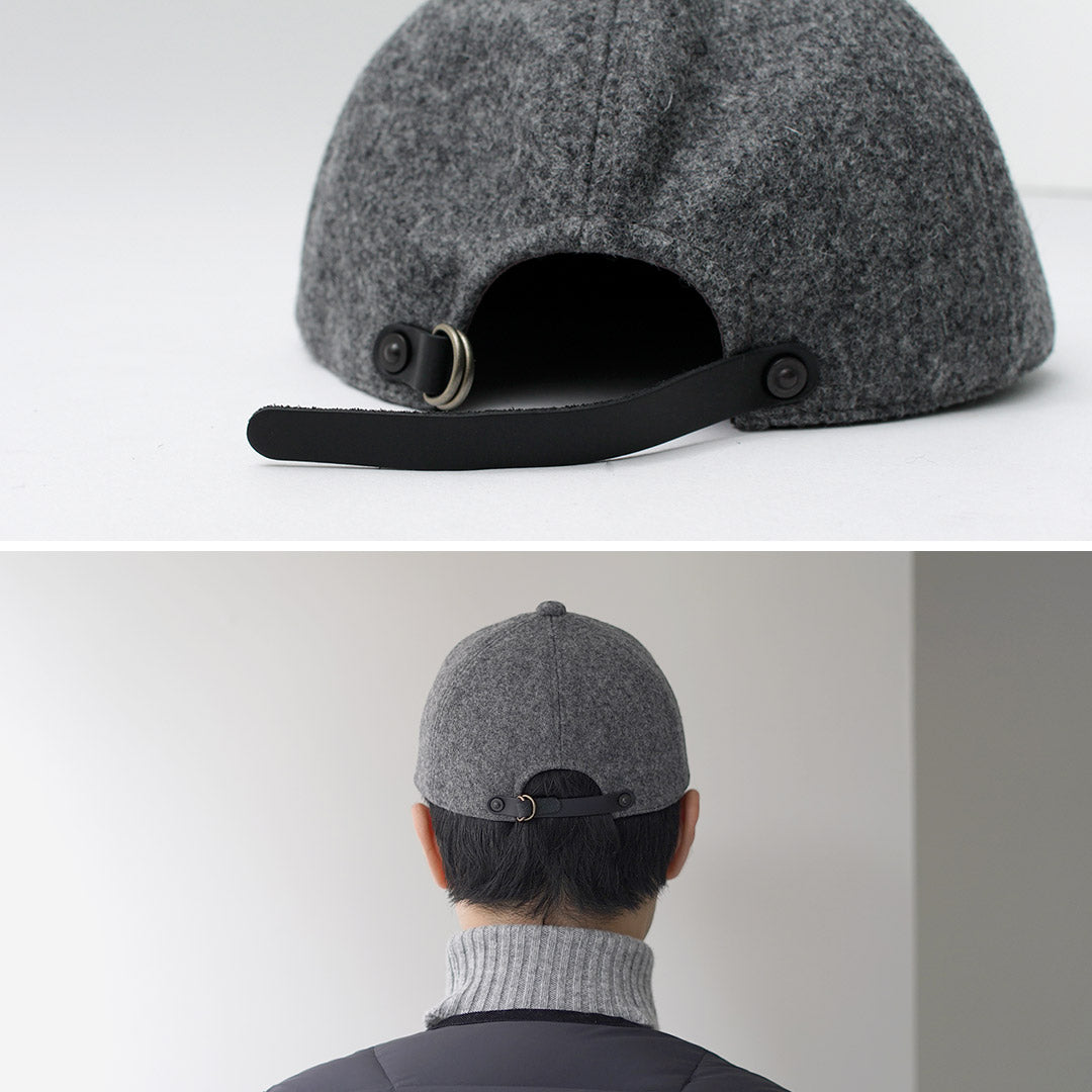 HIGHER / Melton Long Brim Cap