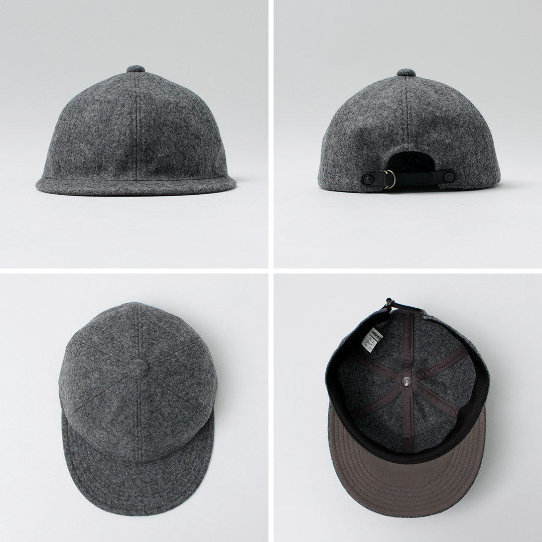 HIGHER / Melton Long Brim Cap