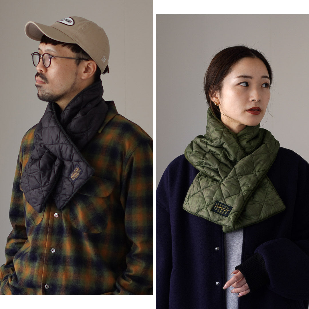 PENDLETON / Quilted Scarf Thinsulate