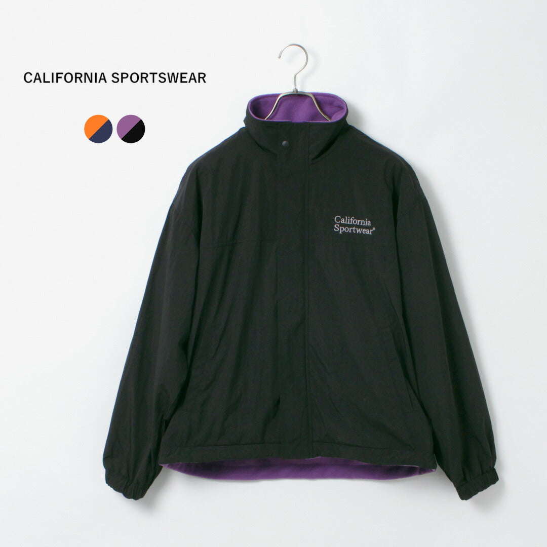 CALIFORNIA SPORTSWEAR / Reversible Sports Jacket Nylon