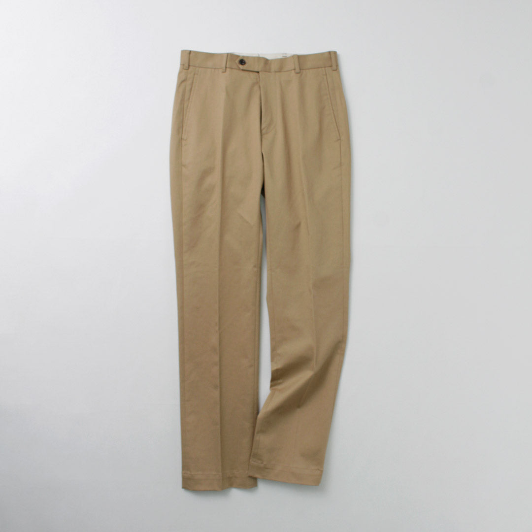 D.C.WHITE / High-density Chino Stretch Slim Tapered Pants