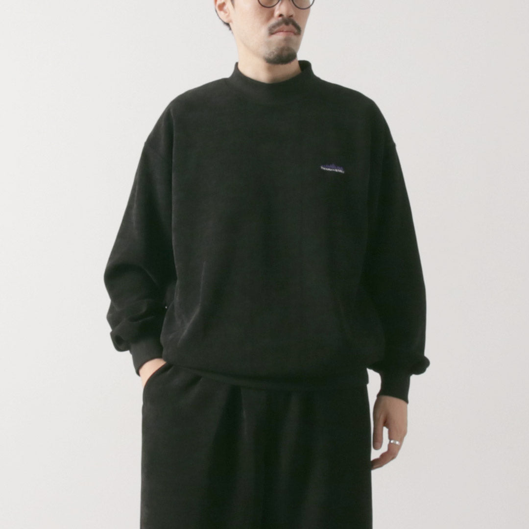 THOUSAND MILE / Knit Fleece Mock & Long Pants Setup