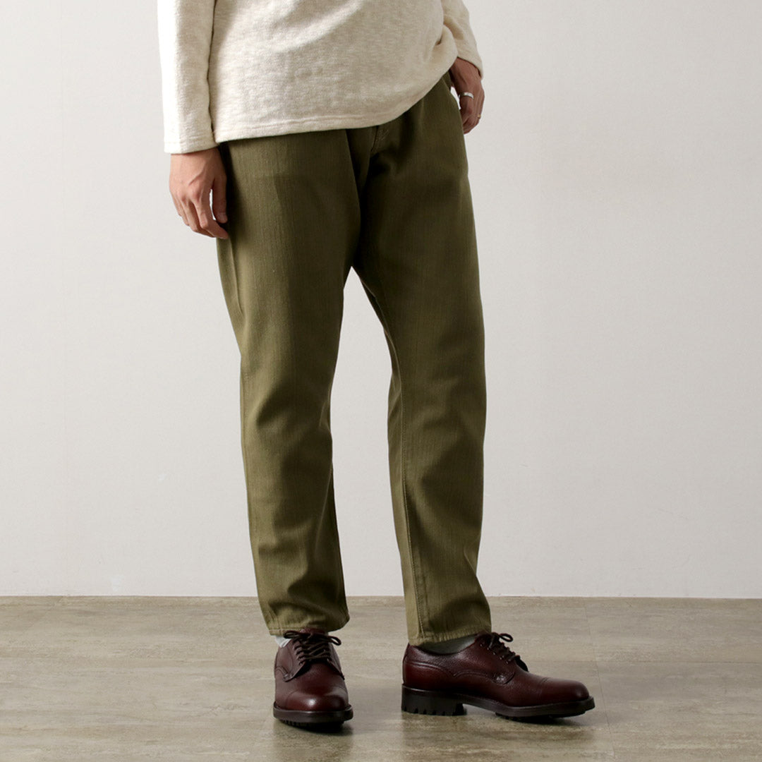 SANCA / UK Green Denim Tapered 5-Pants