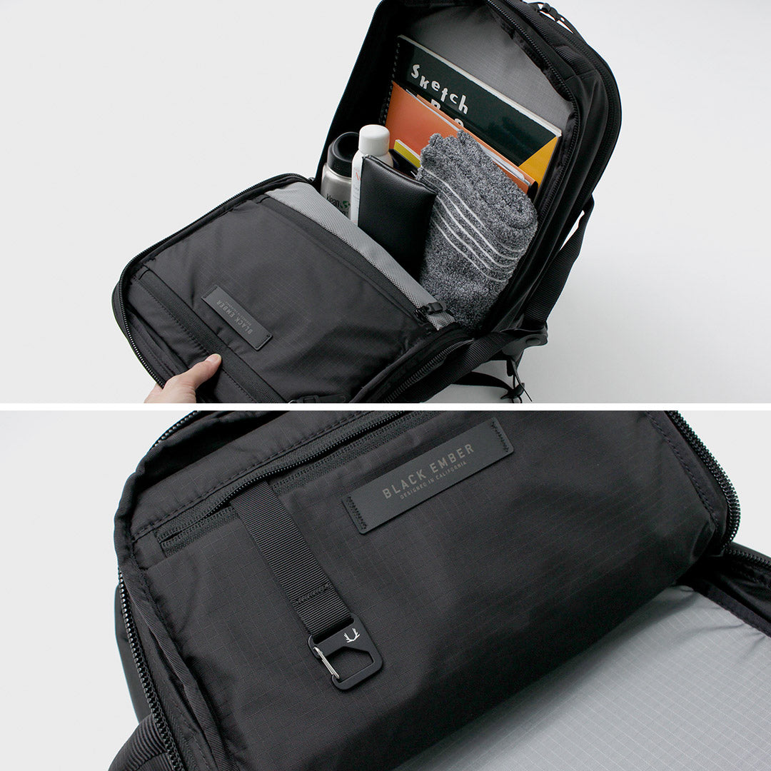 BLACK EMBER / Rectangle 2-way pack