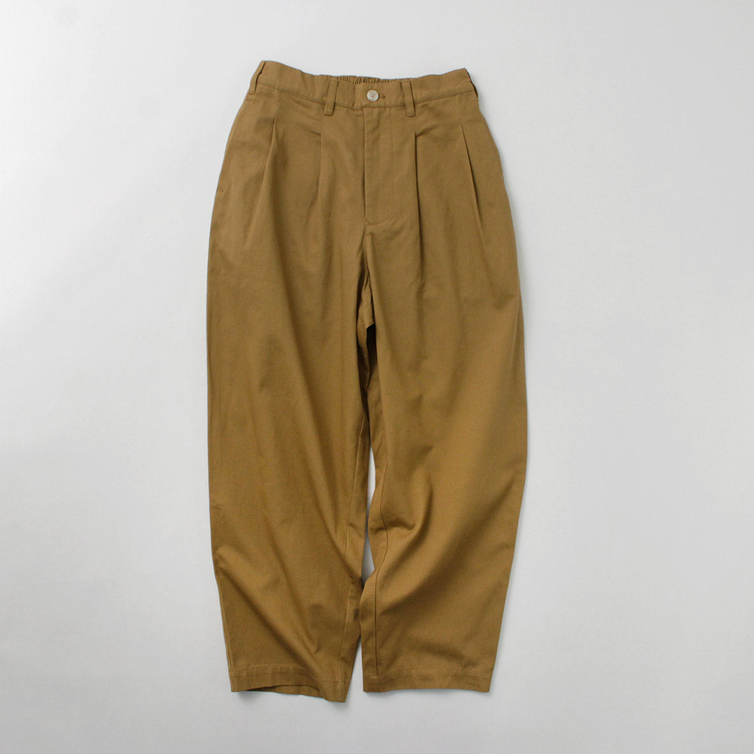 KELEN / 2 Tuck Cocoon Trousers