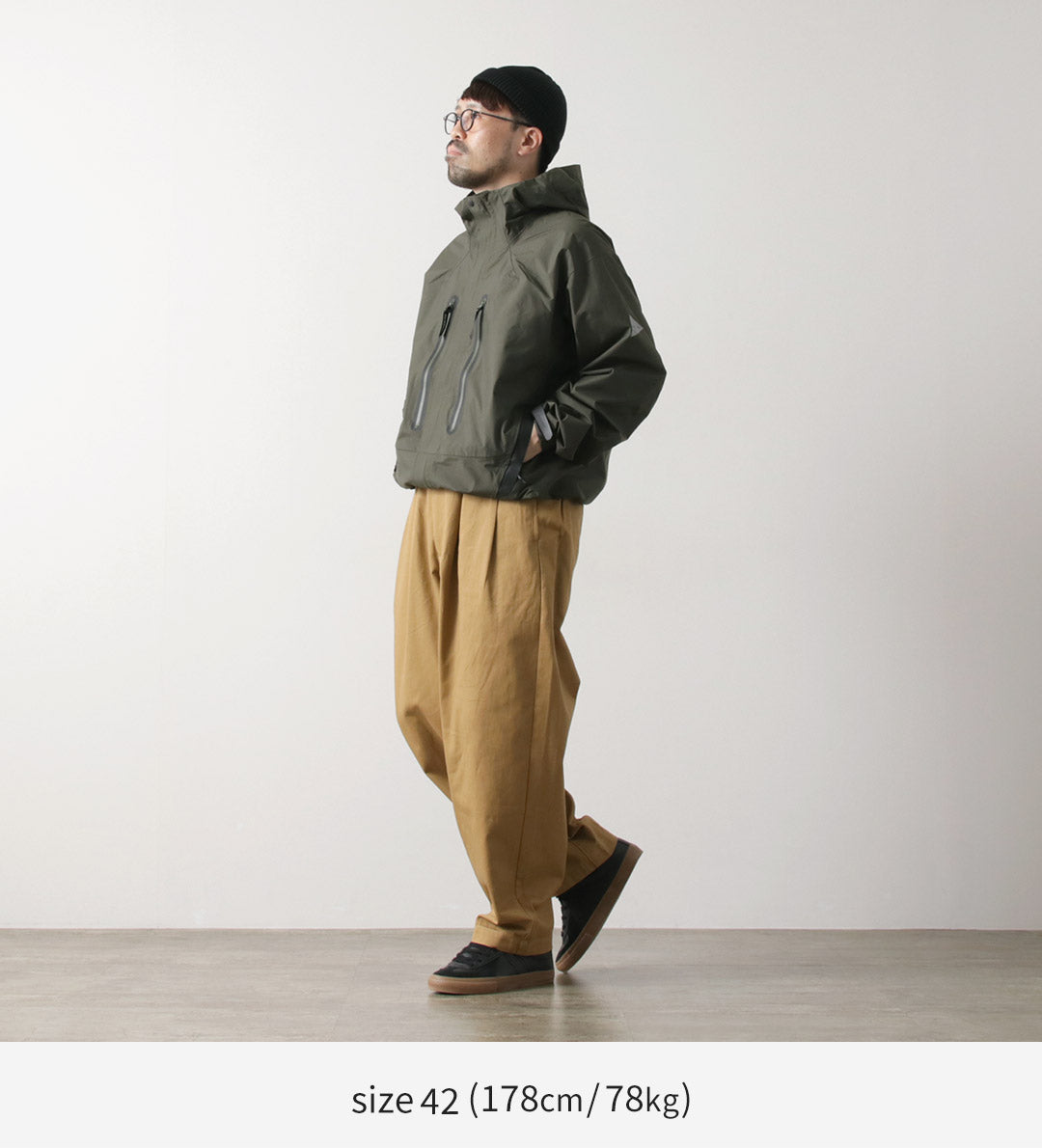 KELEN / 2 Tuck Cocoon Trousers