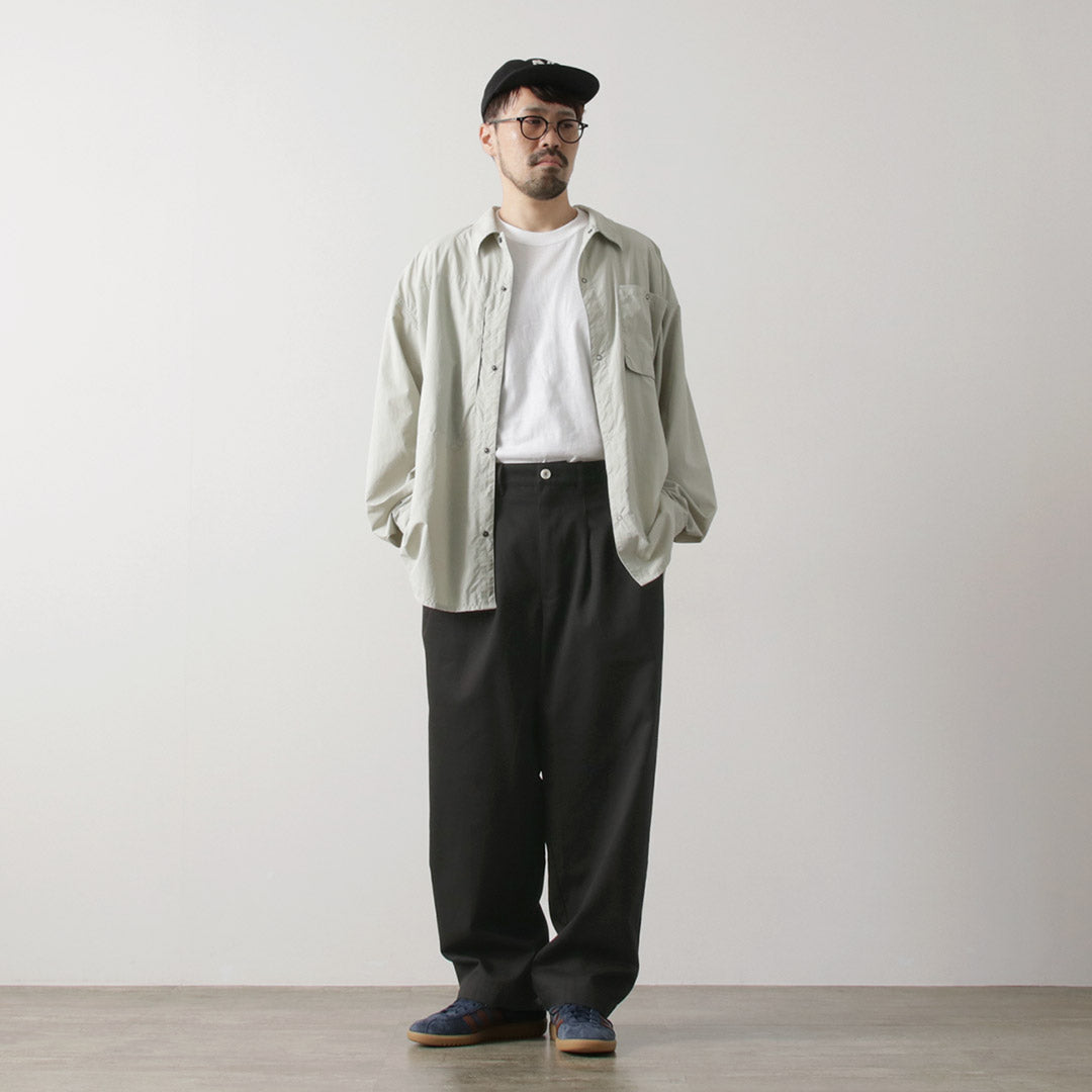 KELEN / 2 Tuck Cocoon Trousers