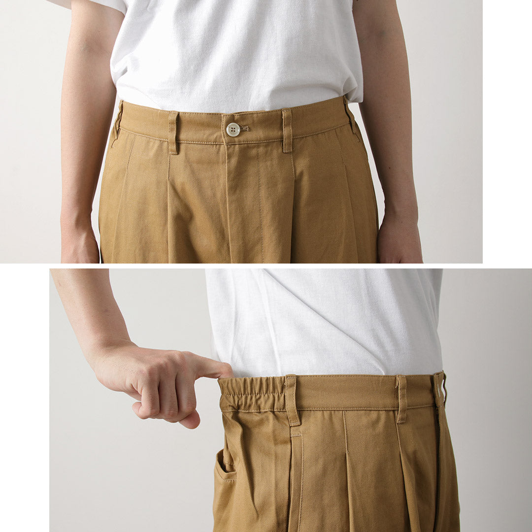 KELEN / 2 Tuck Cocoon Trousers