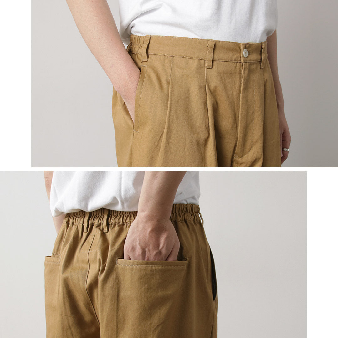 KELEN / 2 Tuck Cocoon Trousers