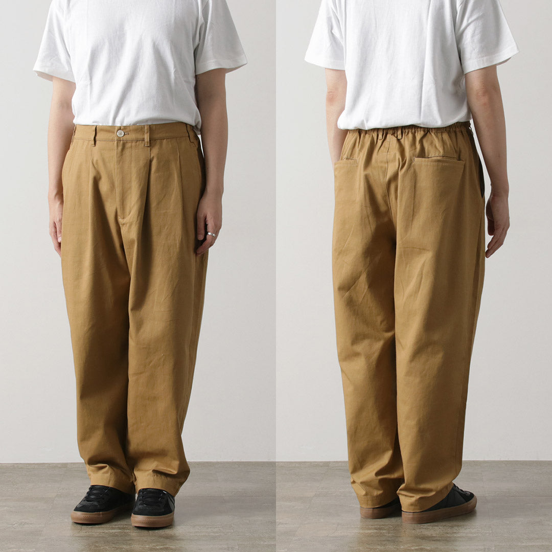 KELEN / 2 Tuck Cocoon Trousers