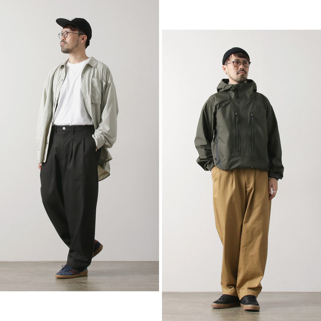 KELEN / 2 Tuck Cocoon Trousers