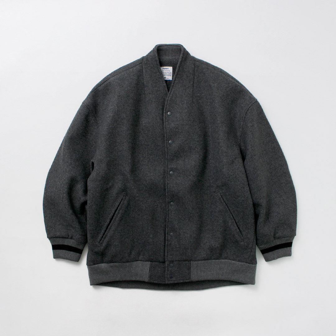 KELEN / Collarless Egg Jacket