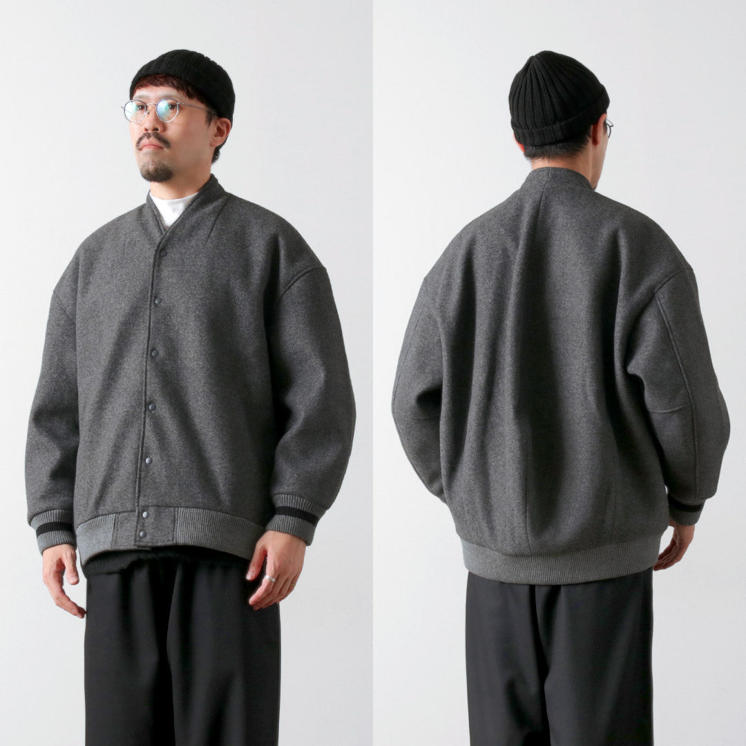 KELEN / Collarless Egg Jacket