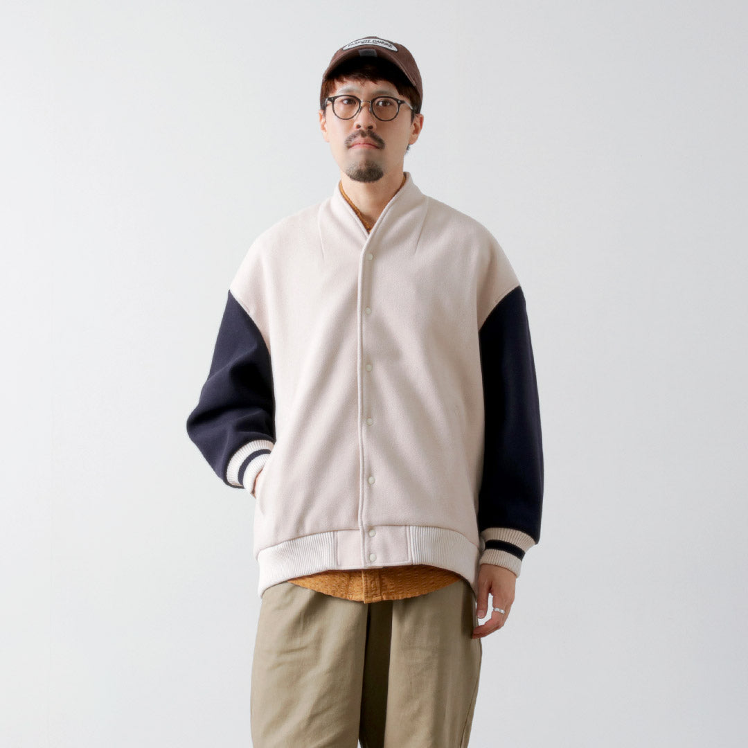 KELEN / Collarless Egg Jacket