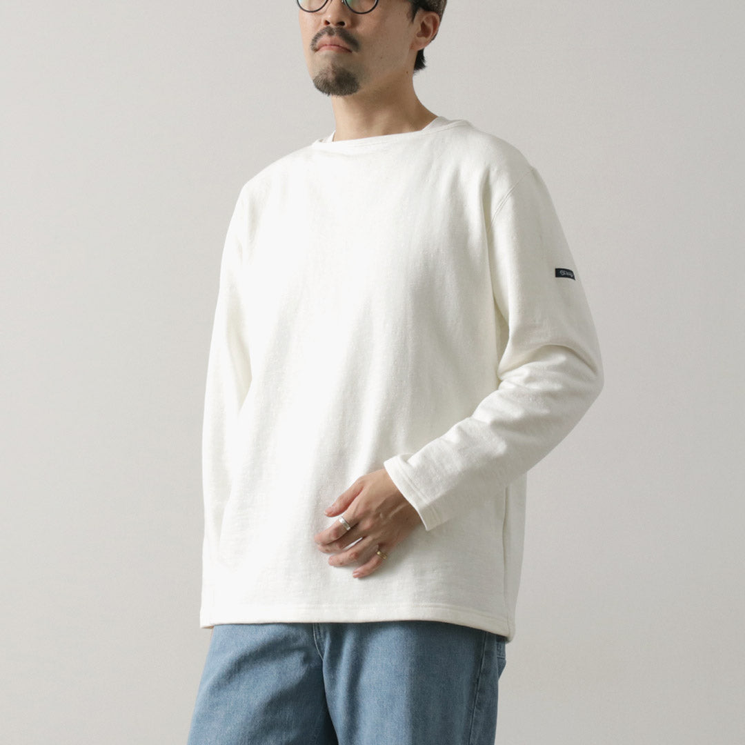 TIEASY / HDCS Sweatshirt Boat Neck Basque Shirt