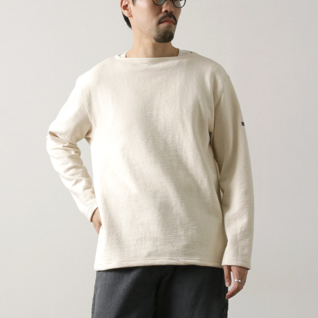 TIEASY / HDCS Sweatshirt Boat Neck Basque Shirt