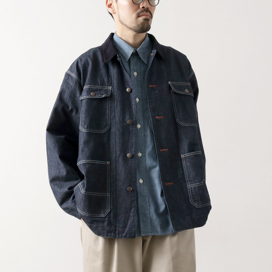 PAYDAY / 50's model corduroy collar coverall