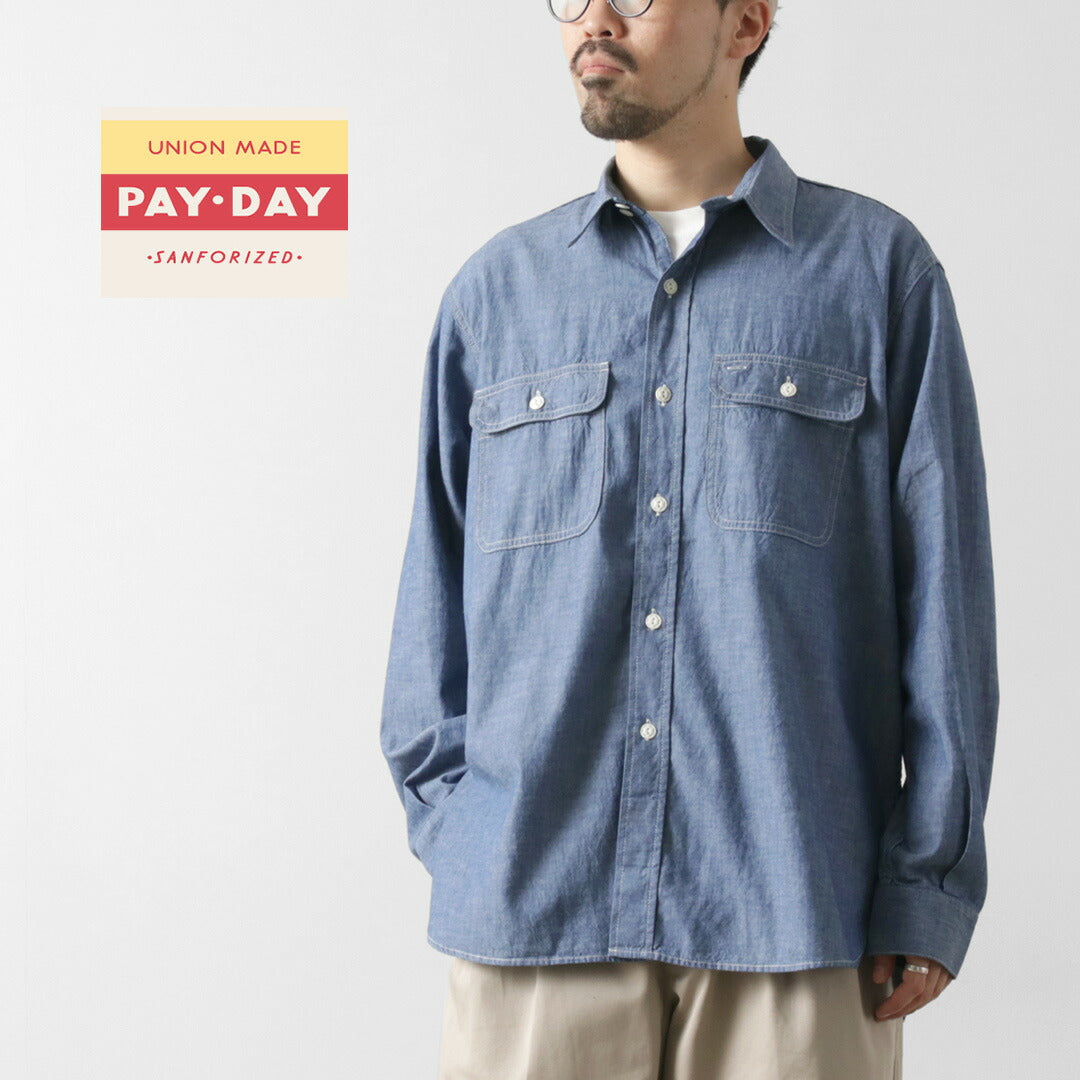 PAYDAY / 40s model, chin strap, work shirt