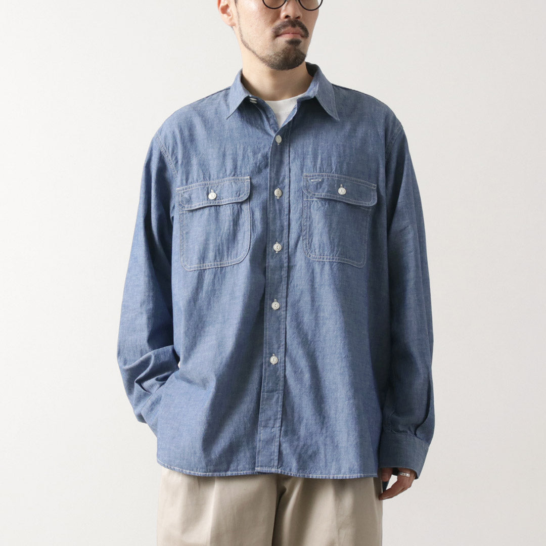 PAYDAY / 40s model Chin Strap Work Shirt