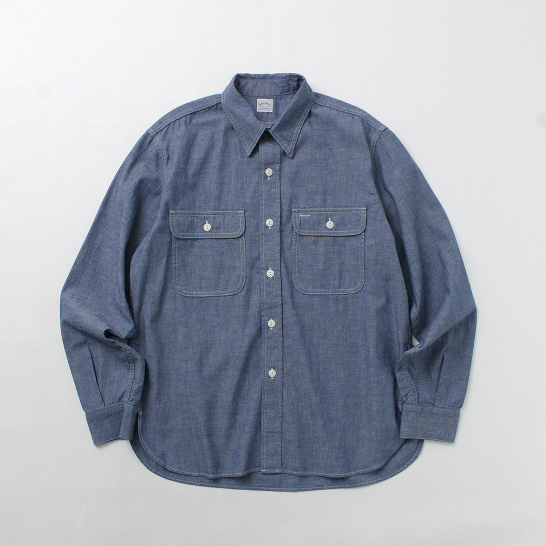 PAYDAY / 40s model Chin Strap Work Shirt