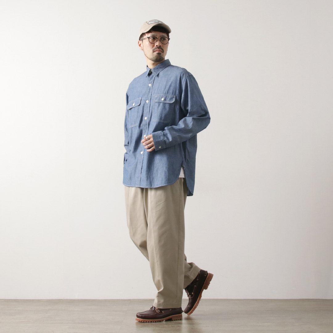 PAYDAY / 40s model Chin Strap Work Shirt