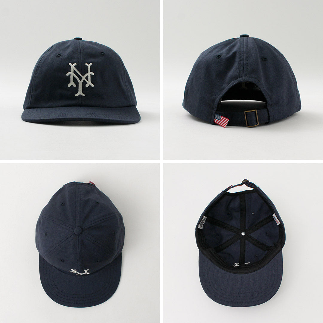 Cooperstown Ball Cap /棉花硬遮陽帽帽