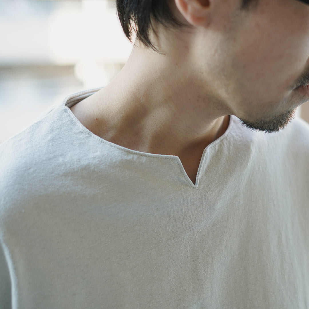 KEMA DESIGNS / 린넨 코튼 키넥 티셔츠