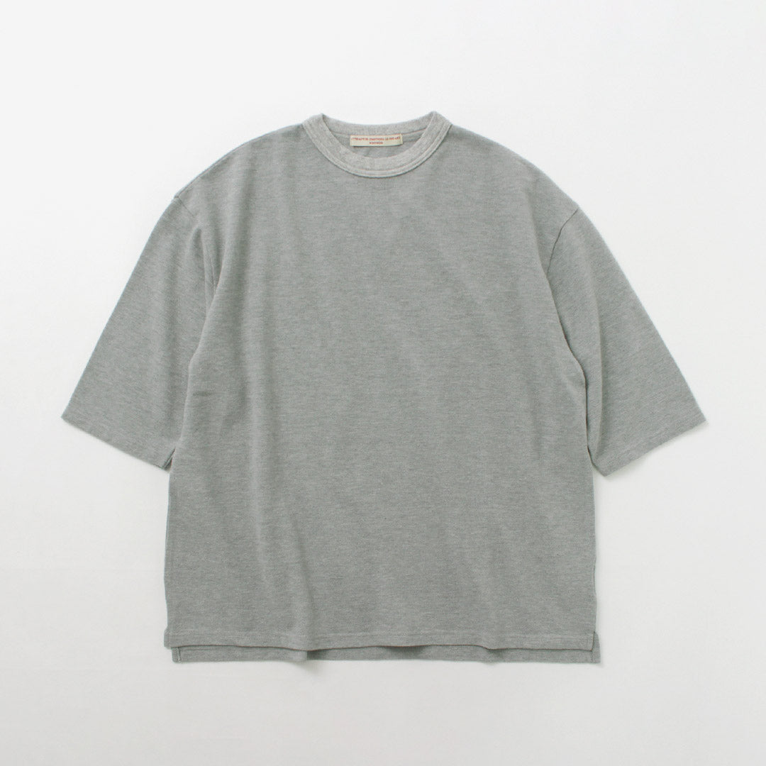 ROCOCO / Pique 3/4 Sleeve T-Shirt