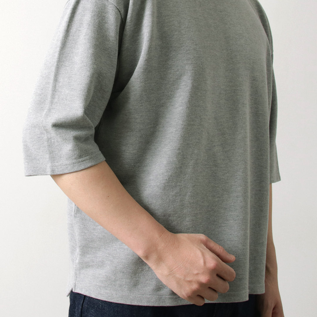 ROCOCO / Pique 3/4 Sleeve T-Shirt