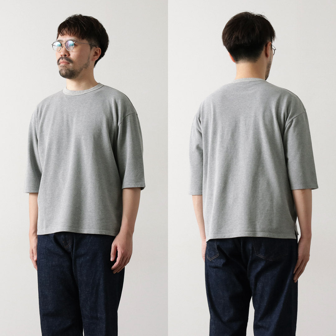 ROCOCO / Pique 3/4 Sleeve T-Shirt