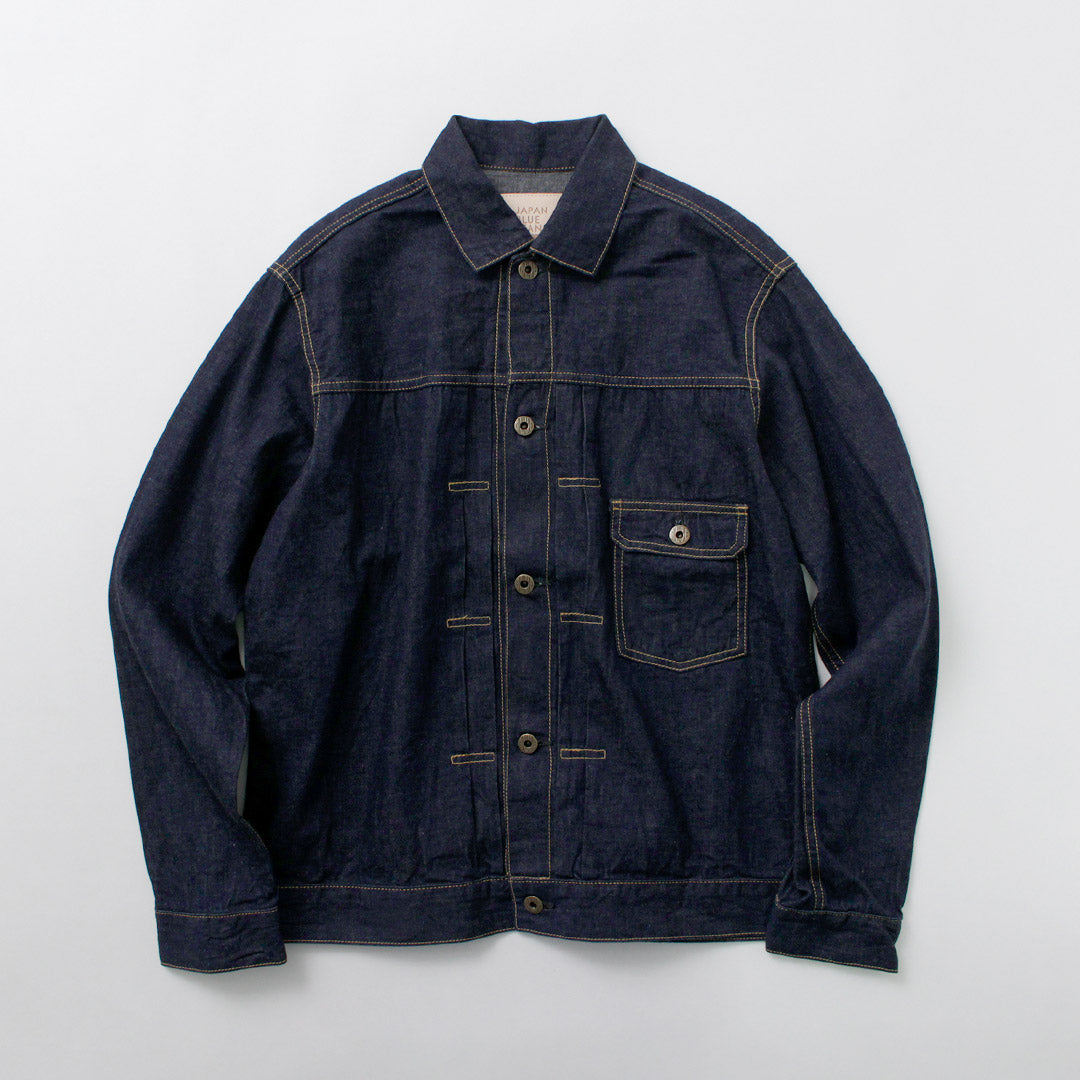 JAPAN BLUE JEANS / Light Weight Selvaged 8oz 1st type Denim Jacket