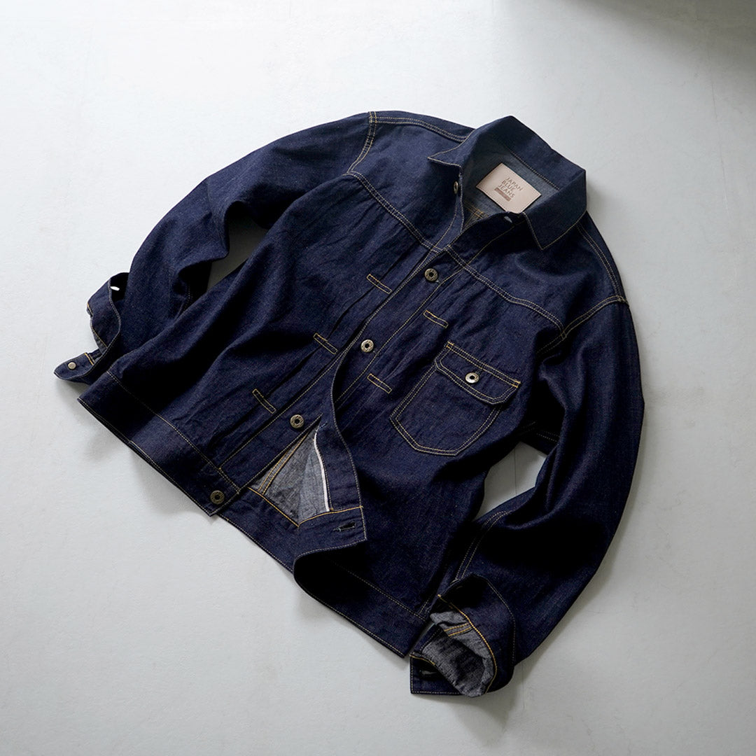 JAPAN BLUE JEANS / Light Weight Selvaged 8oz 1st type Denim Jacket