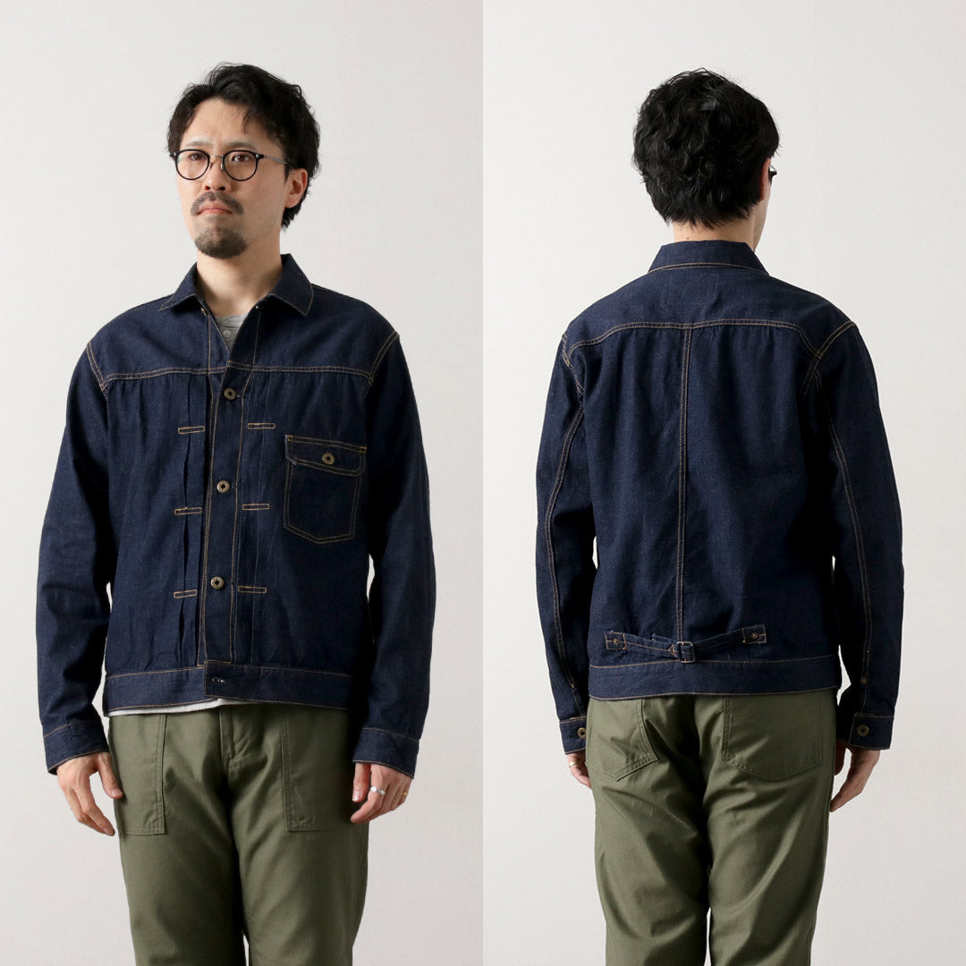 JAPAN BLUE JEANS / Light Weight Selvaged 8oz 1st type Denim Jacket