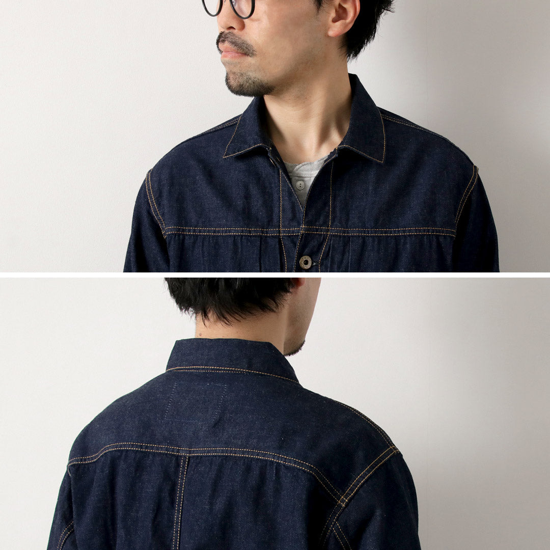 JAPAN BLUE JEANS / Light Weight Selvaged 8oz 1st type Denim Jacket