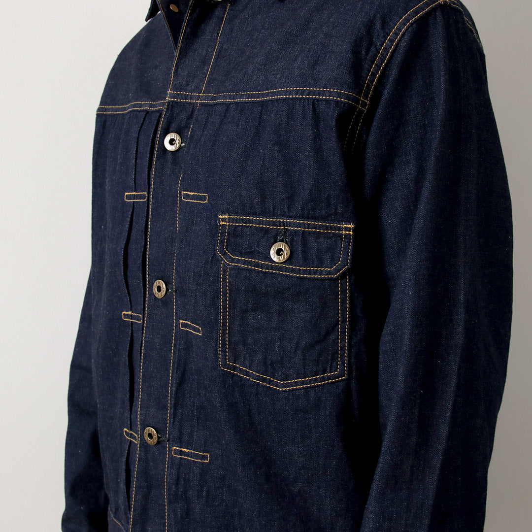 JAPAN BLUE JEANS / Light Weight Selvaged 8oz 1st type Denim Jacket