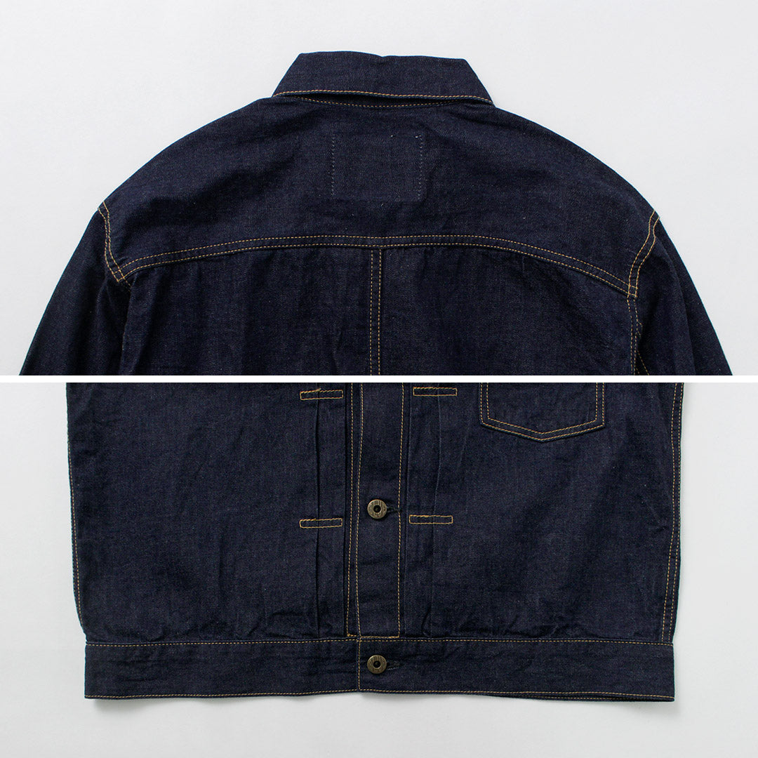 JAPAN BLUE JEANS / Light Weight Selvaged 8oz 1st type Denim Jacket