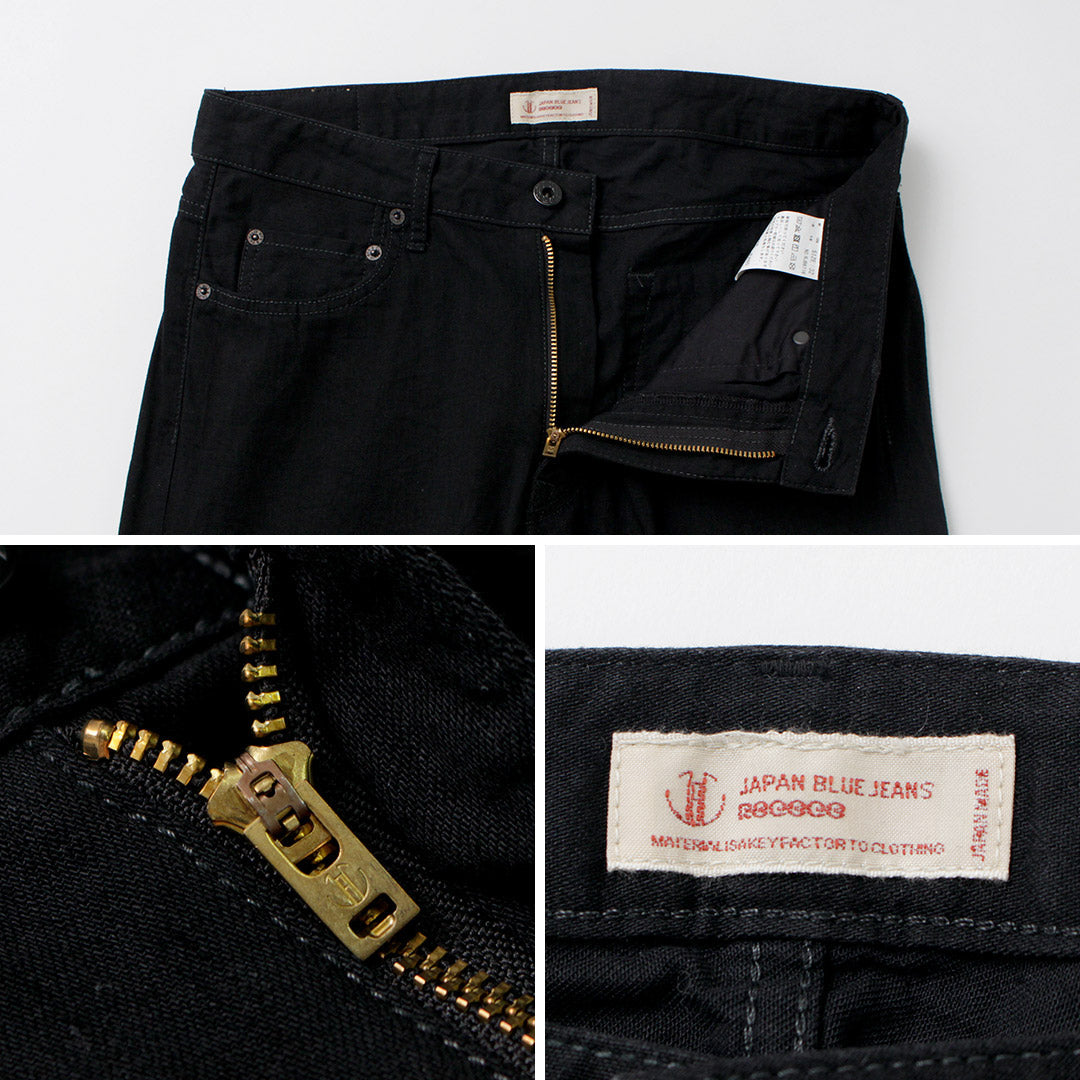 JAPAN BLUE JEANS / Prep 8oz Black Selvage Denim Summer Denim